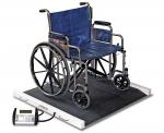 Detecto, BRW1000, Portable Bariatric Wheelchair Scale, Patient Scales